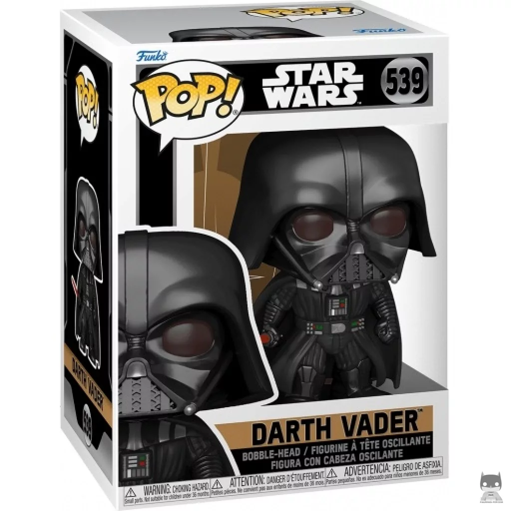 Figurine Funko POP Dark Vador avec boîte