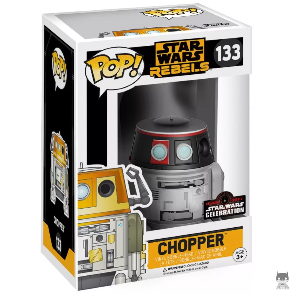 Figurine Funko POP Chopper (Déguisement Impérial) avec boîte
