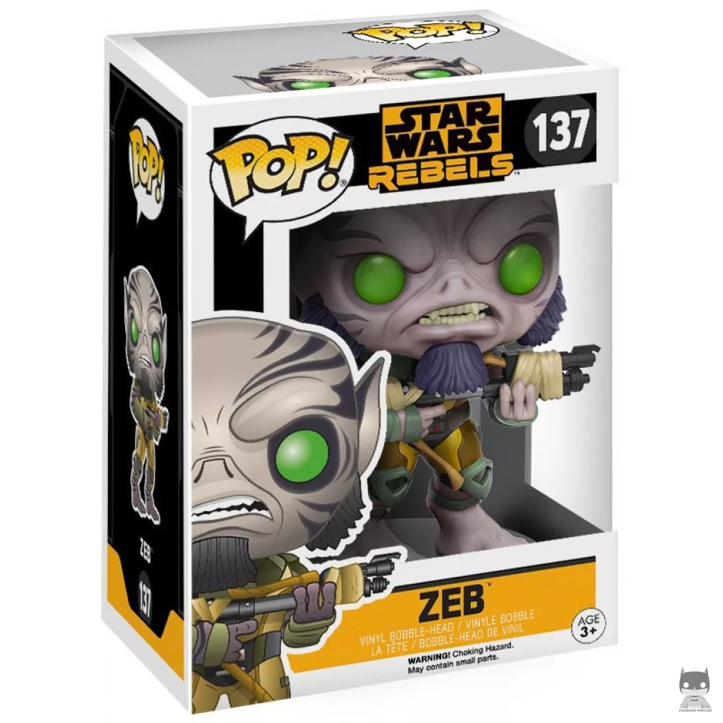 Figurine Funko POP Zeb avec boîte