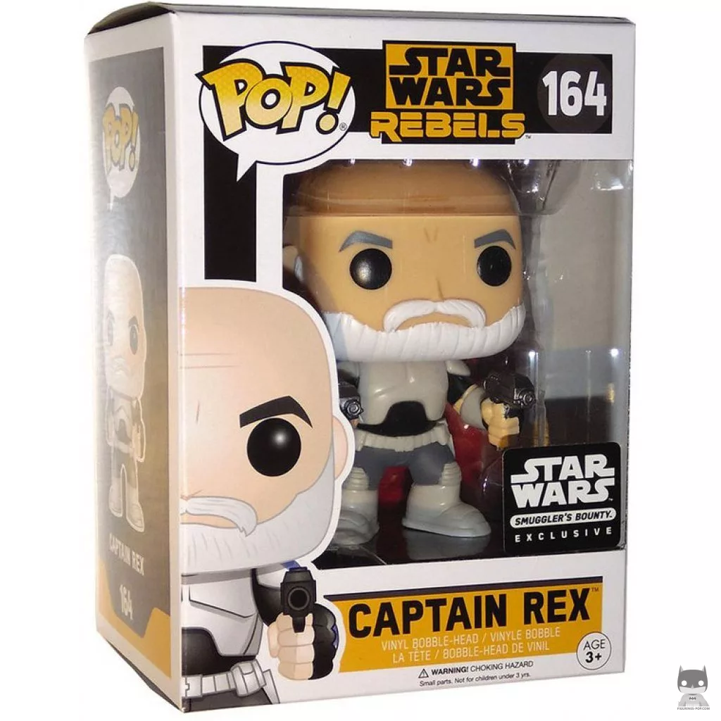 Figurine Funko POP Capitaine Rex avec boîte