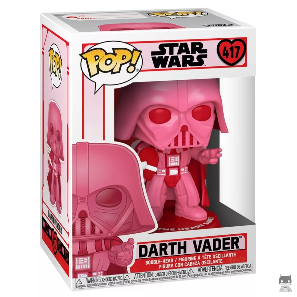 Figurine Funko POP Dark Vador (Rose) avec boîte