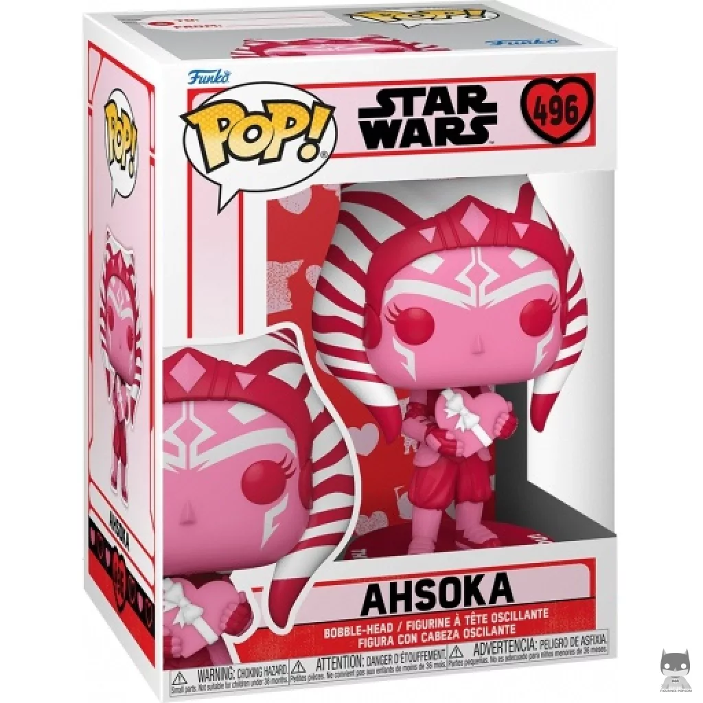 Figurine Funko POP Ahsoka (Rose) avec boîte