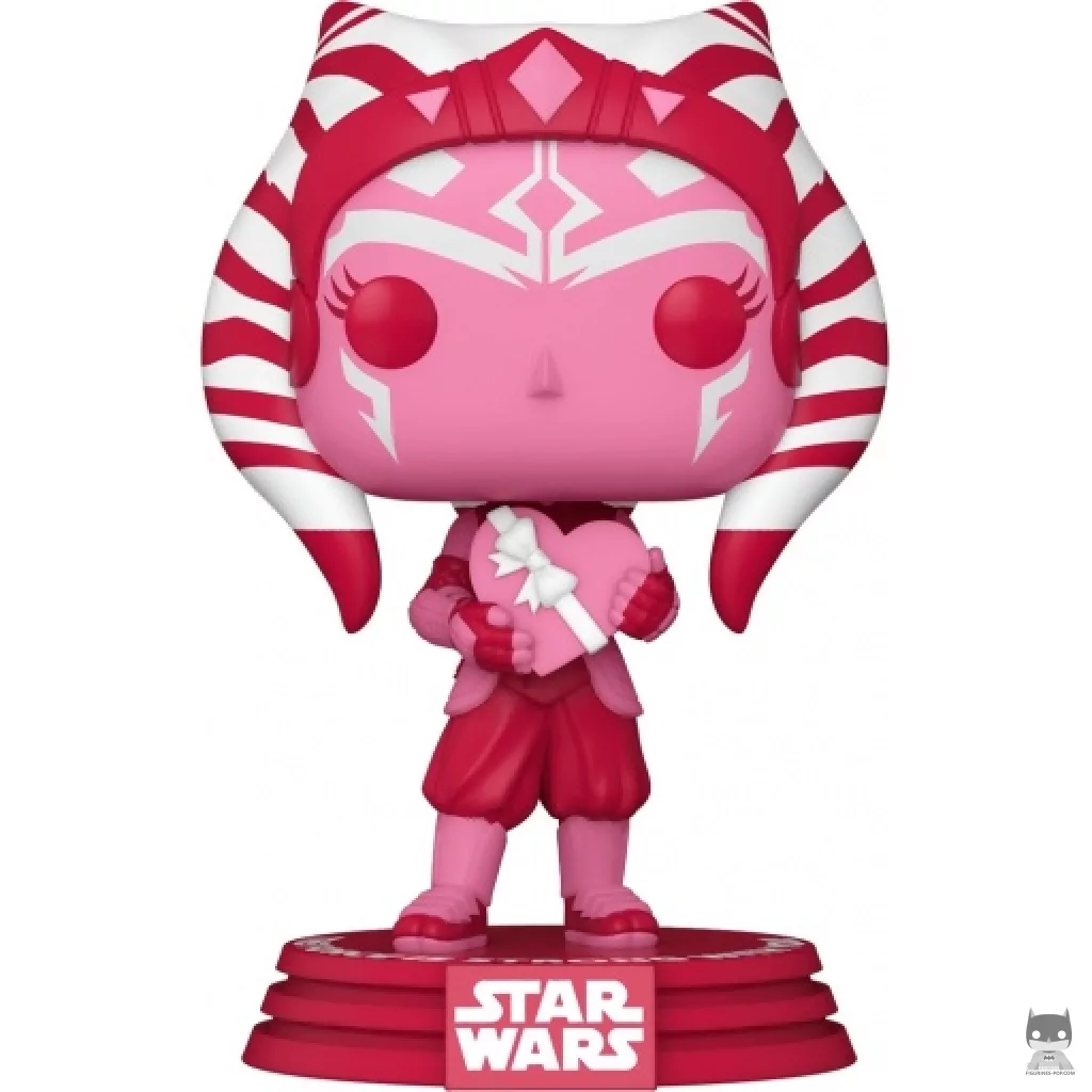Figurine Funko POP Ahsoka (Rose) (Star Wars (Saint Valentin))