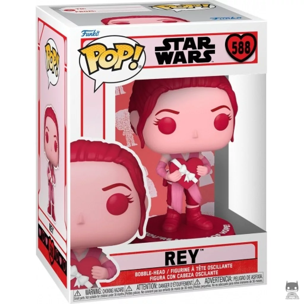 Figurine Funko POP Rey (Rose) avec boîte
