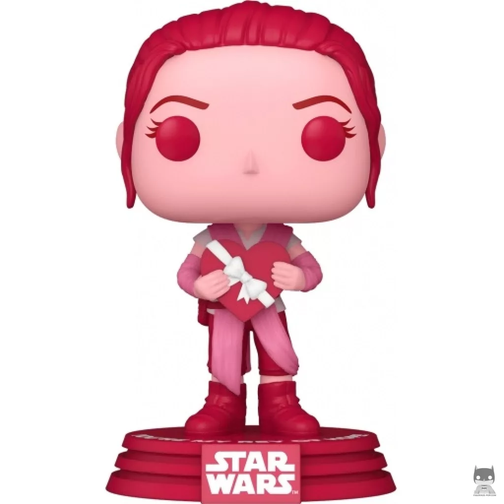 Figurine Funko POP Rey (Rose) (Star Wars (Saint Valentin))
