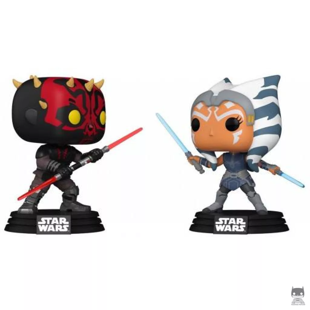 Figurine Funko POP Dark Maul vs Ahsoka (Star Wars : The Clone Wars)