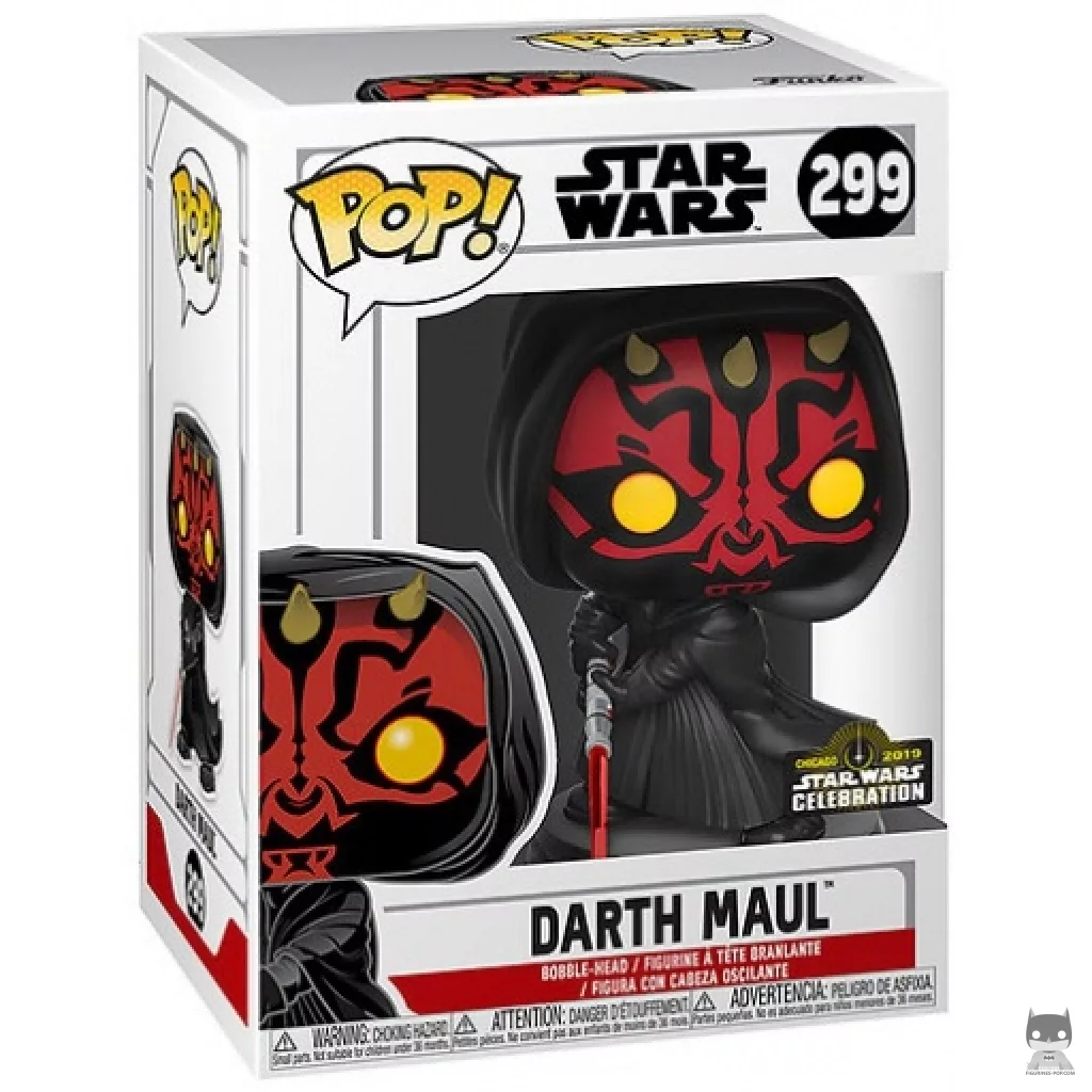 Figurine Funko POP Dark Maul avec boîte