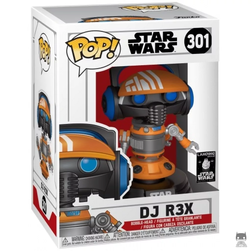 Figurine Funko POP DJ R3X avec boîte