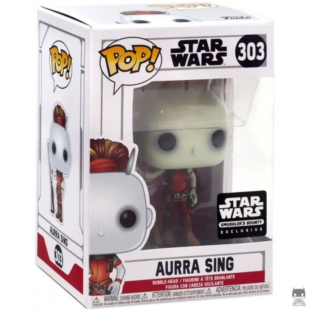 Figurine Funko POP Aurra Sing avec boîte