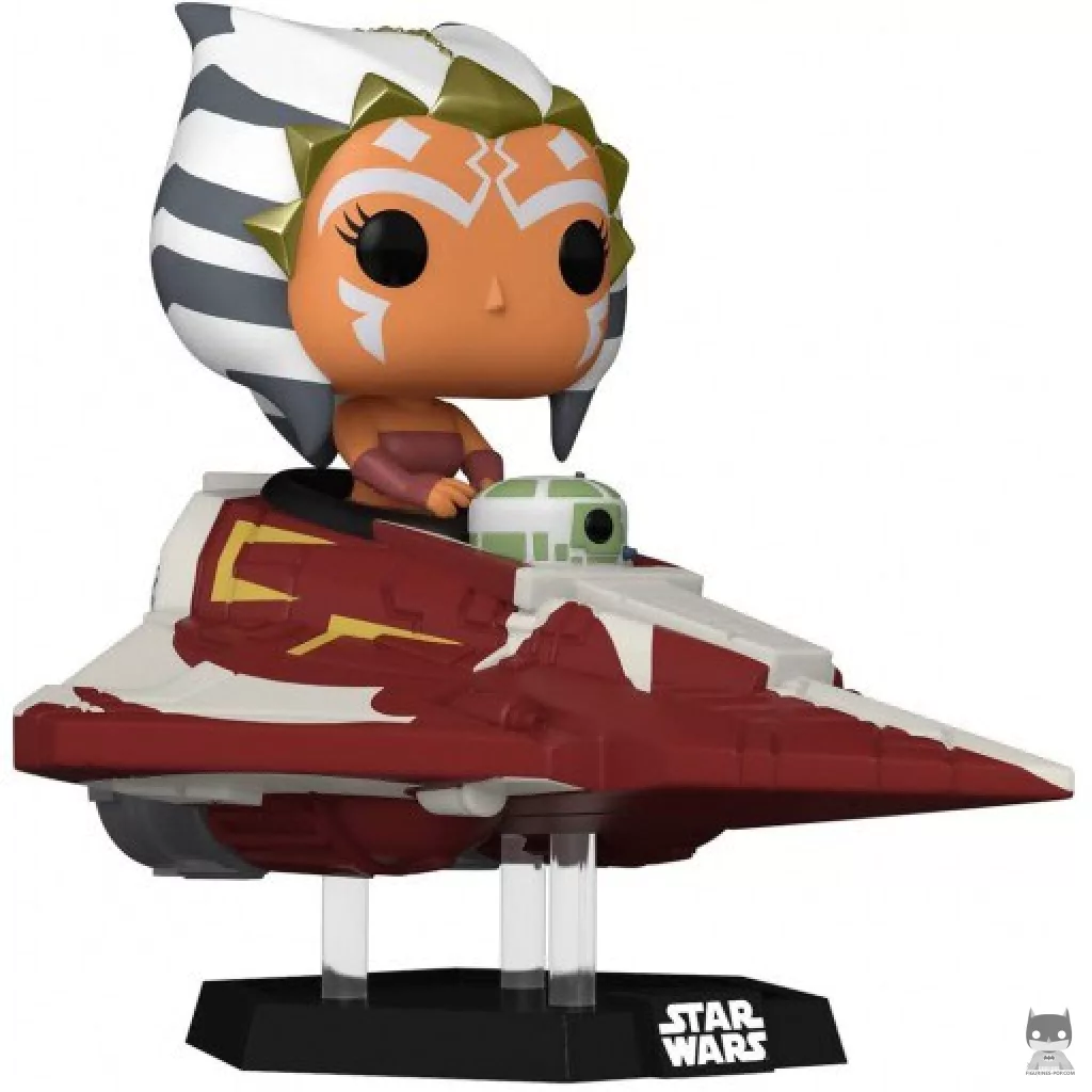 Figurine Funko POP Hyperspace Heroes : Ahsoka Tano dans le Chasseur Delta-7 (Star Wars : The Clone Wars)