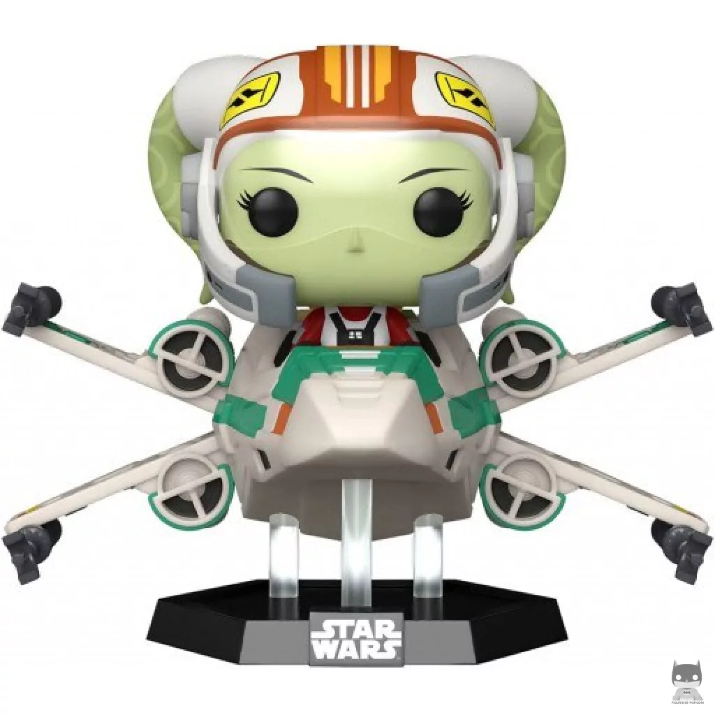 Figurine Funko POP Hyperspace Heroes : Hera dans le Chasseur X-Wing (Star Wars : The Clone Wars)