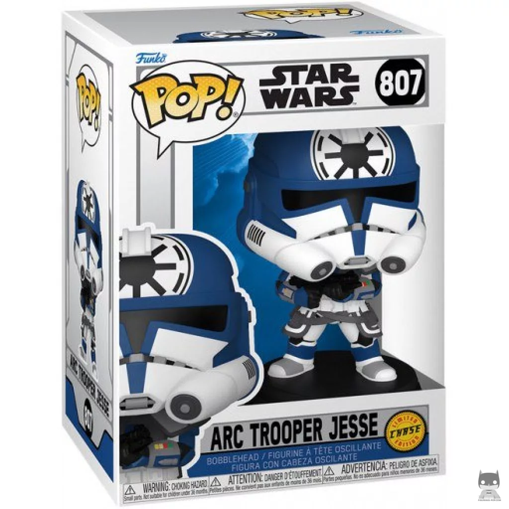 Figurine Funko POP Arc Trooper Jesse (Chase) avec boîte