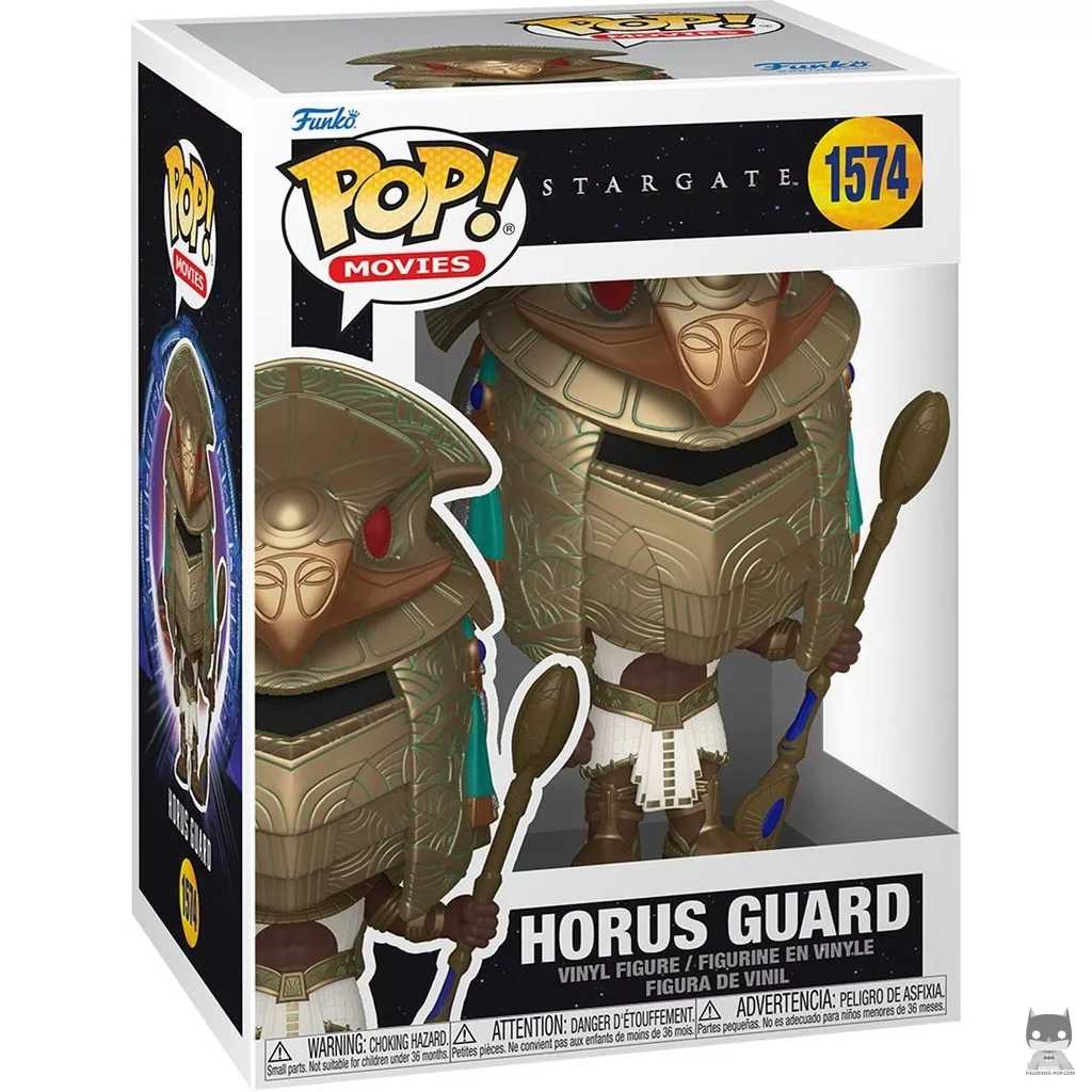 Figurine Funko POP Garde d'Horus (Metallic) avec boîte