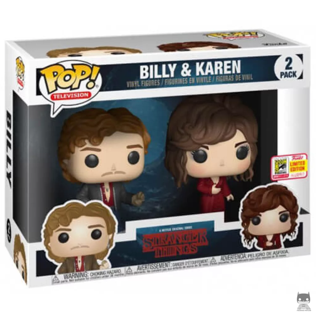 Figurine Funko POP Billy et Karen (SDCC) avec boîte