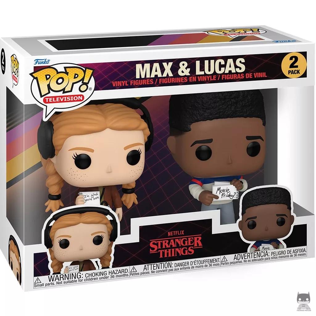 Figurine Funko POP Max & Lucas avec boîte