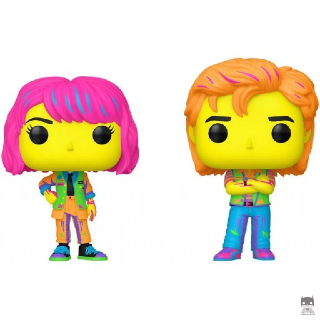 Figurine Funko POP Robin & Steve (Black Light) (Stranger Things)