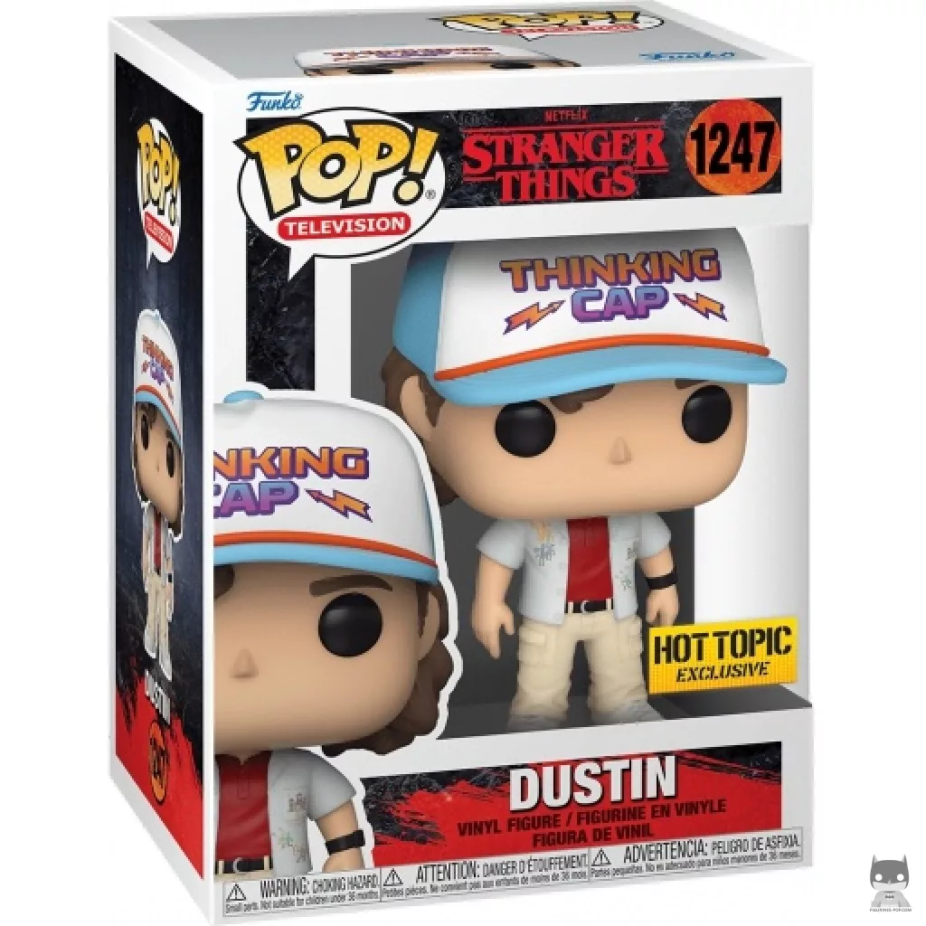 Figurine Funko POP Dustin avec boîte