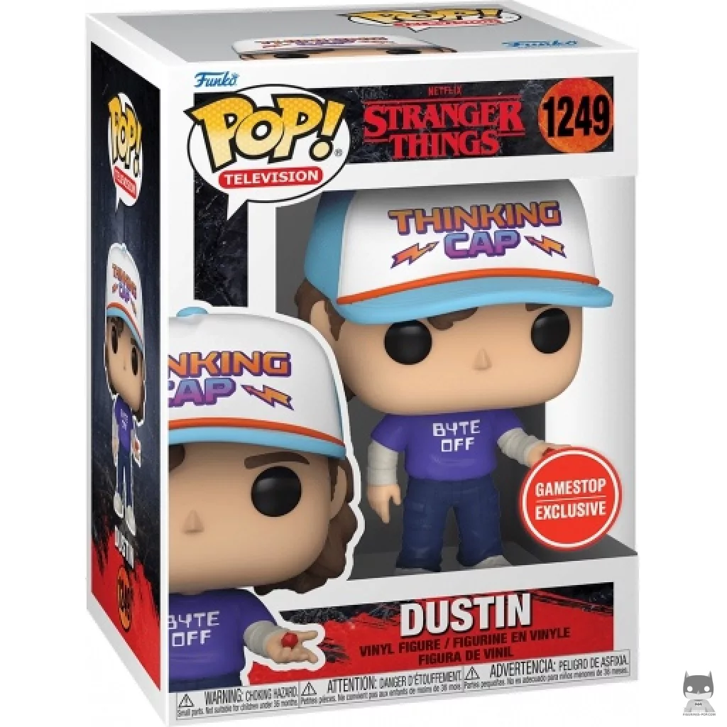 Figurine Funko POP Dustin avec boîte