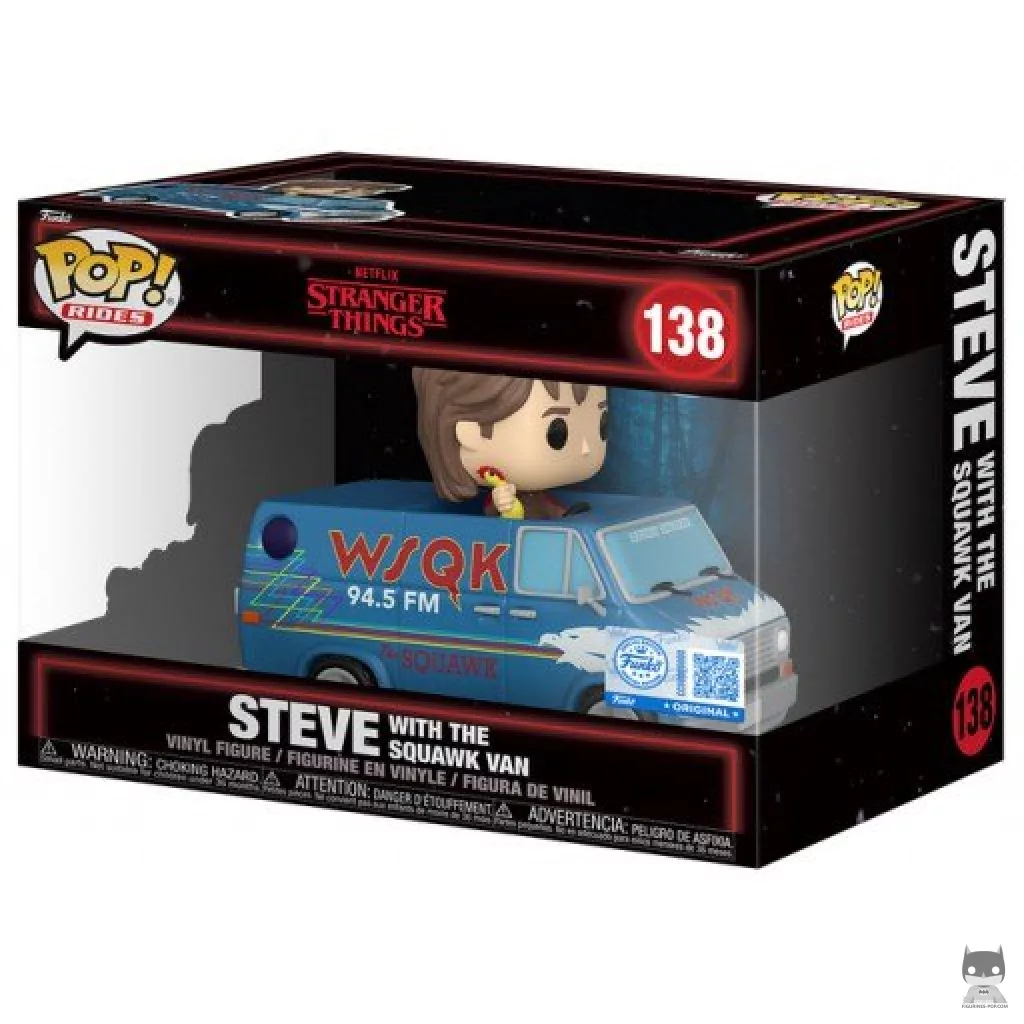 Figurine Funko POP Steve avec le Van Squawk avec boîte