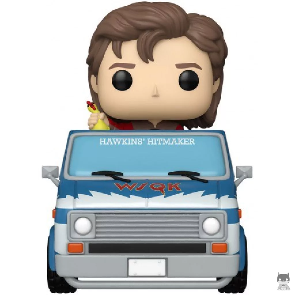 Figurine Funko POP Steve avec le Van Squawk (Stranger Things)