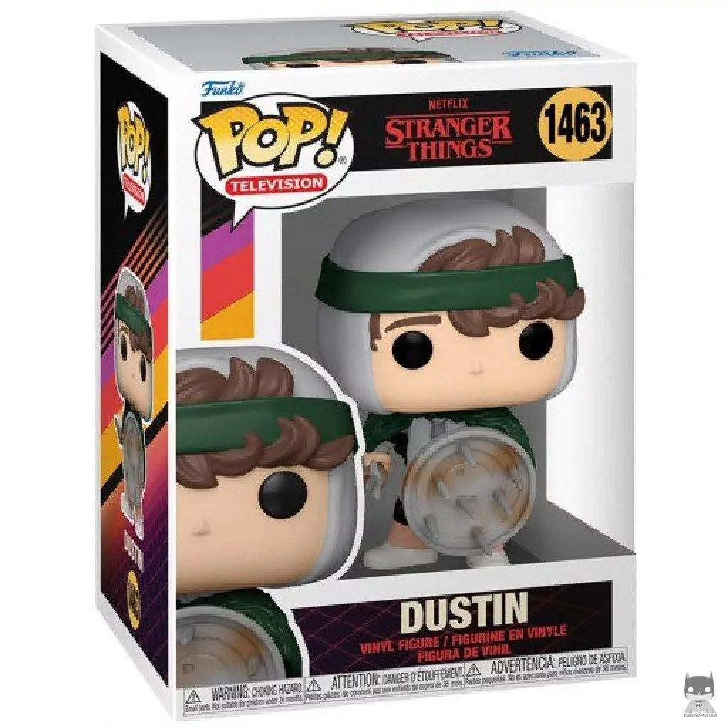 Figurine Funko POP Dustin avec boîte