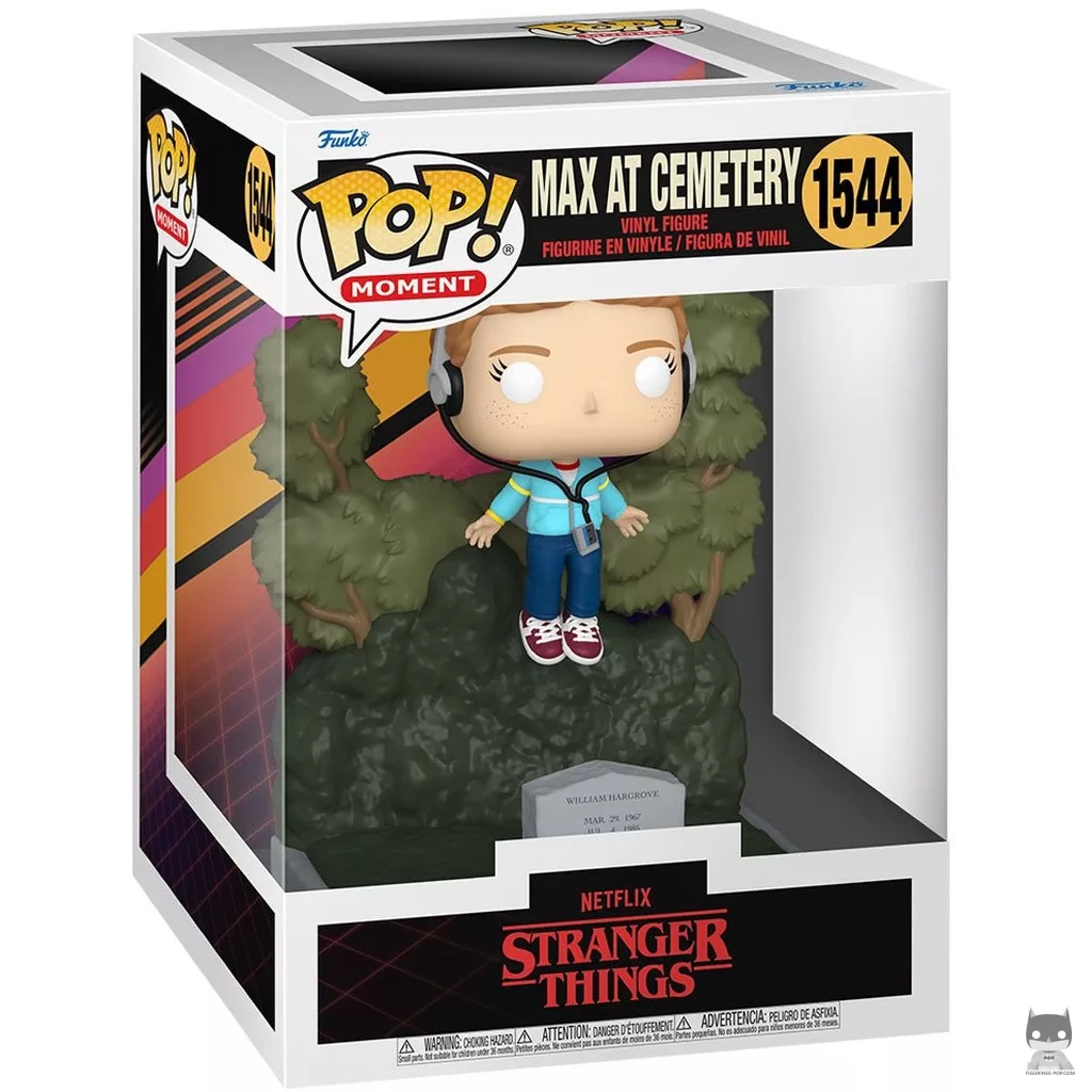 Figurine Funko POP Max au Cimetière avec boîte