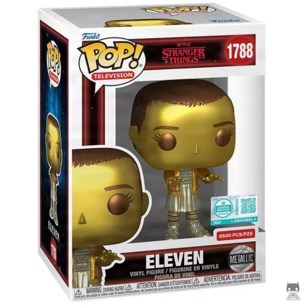 Figurine Funko POP Onze (Metallic & Gold) avec boîte