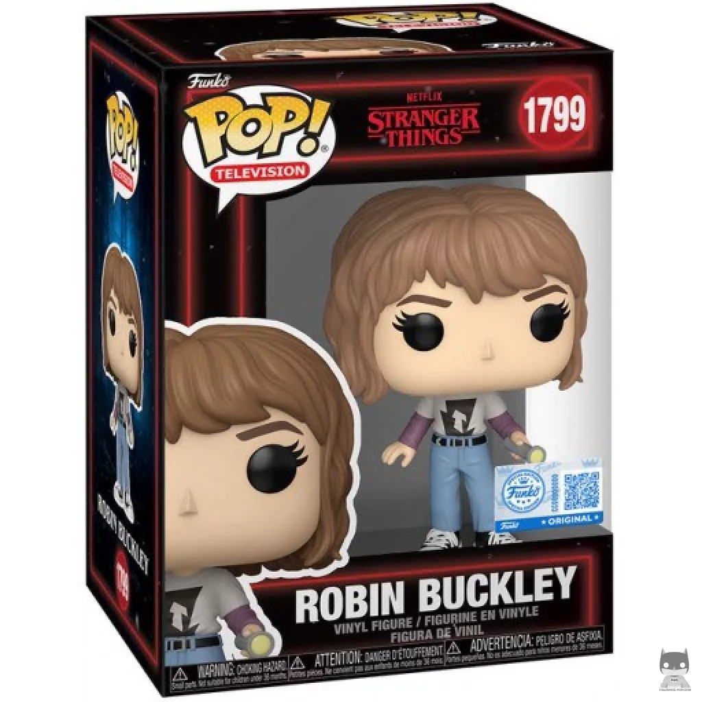 Figurine Funko POP Robin Buckley avec Lampe Torche avec boîte