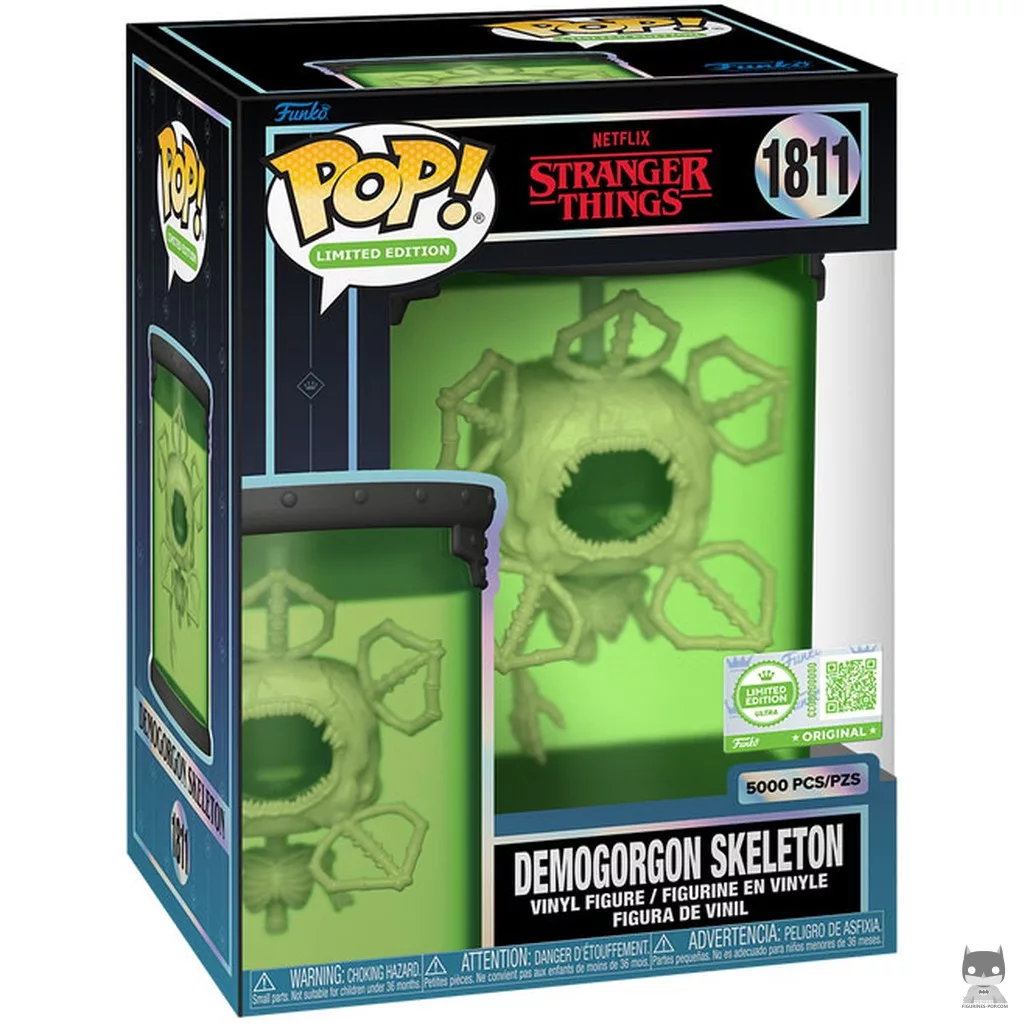 Figurine Funko POP Demogorgon Squelette avec boîte