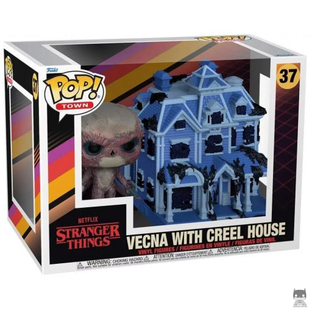 Figurine Funko POP Vecna avec Maison Creel avec boîte