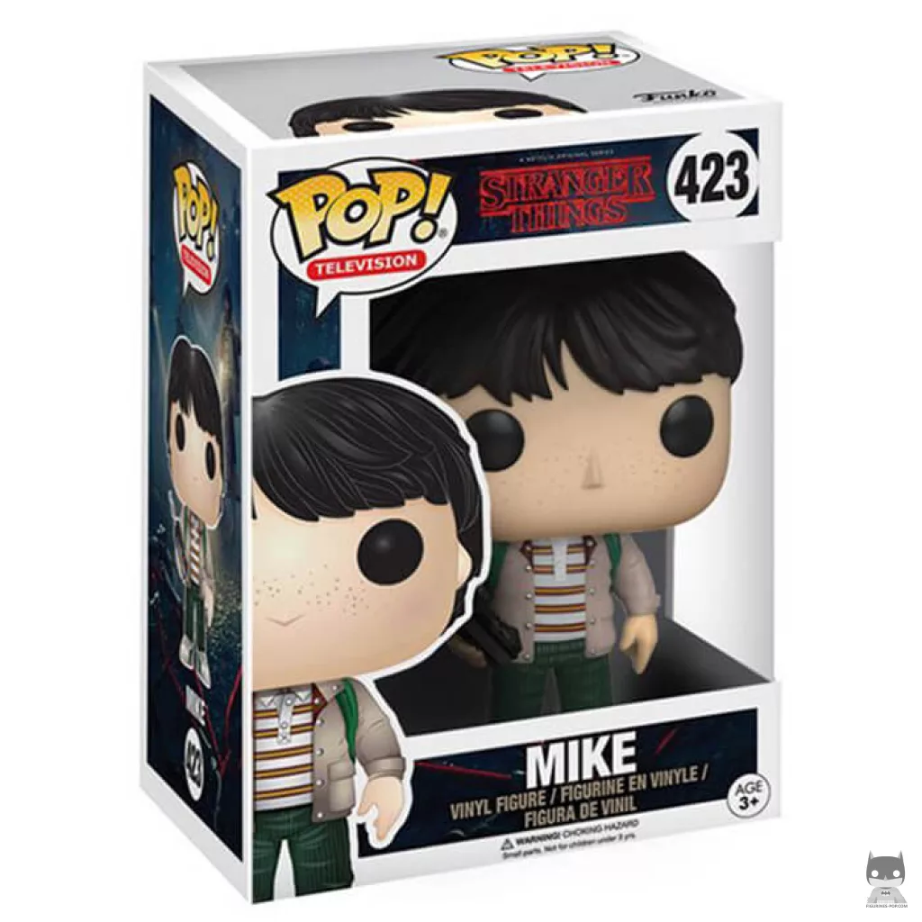 Figurine Funko POP Mike Wheeler avec le talkie walkie avec boîte