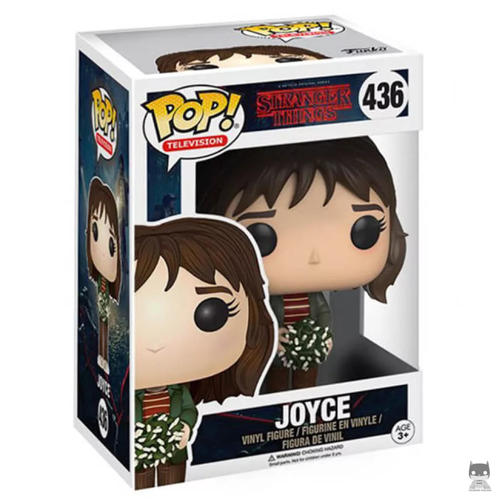 Figurine Funko POP Joyce Byers avec des guirlandes avec boîte