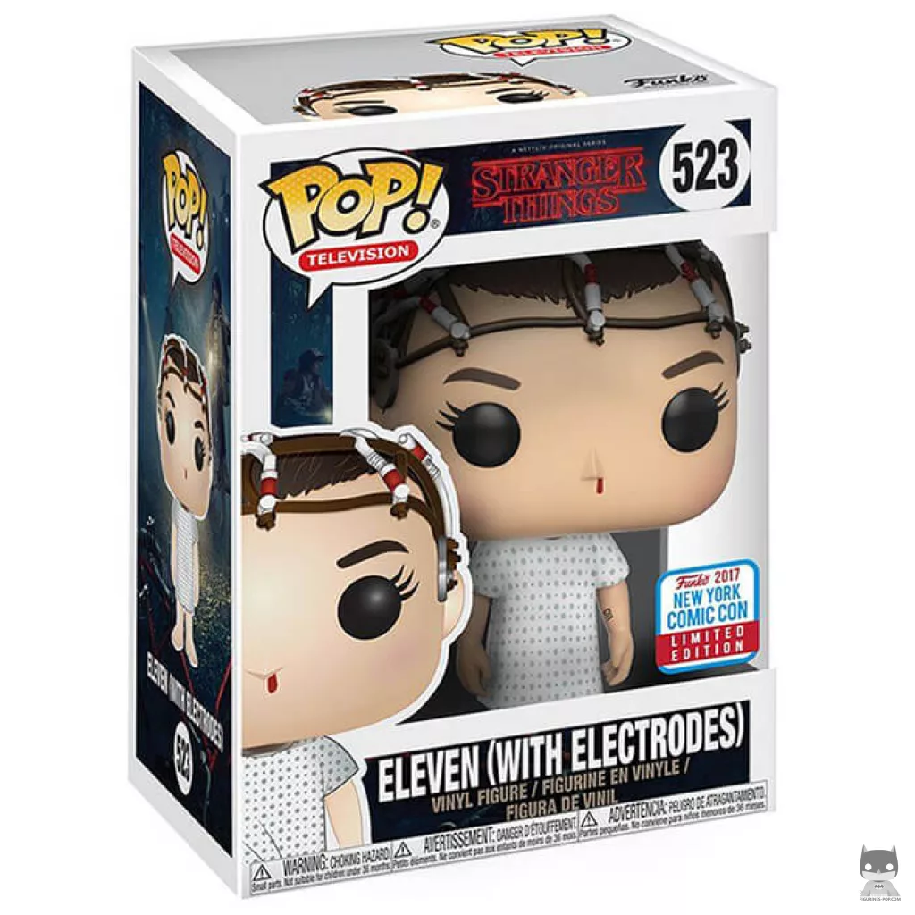 Figurine Funko POP Onze avec des électrodes avec boîte