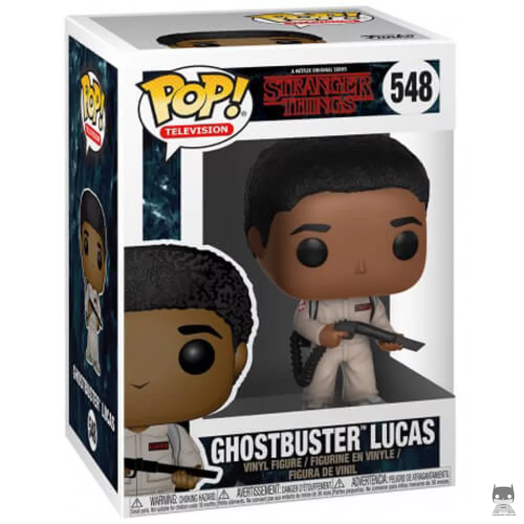 Figurine Funko POP Ghostbuster Lucas avec boîte