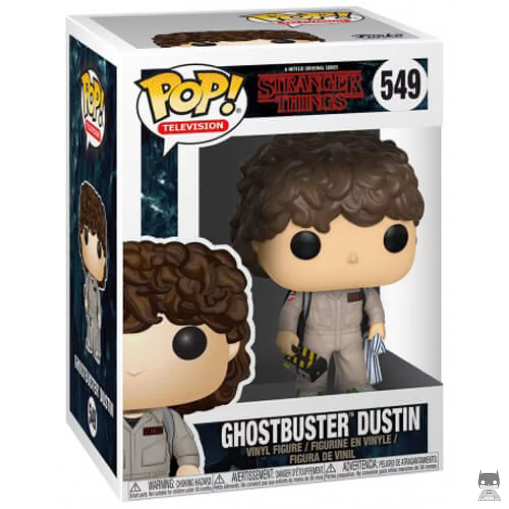 Figurine Funko POP Ghostbuster Dustin avec boîte