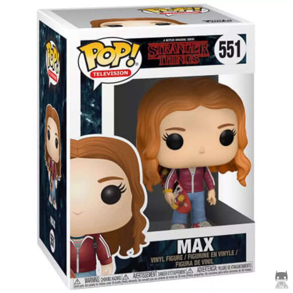 Figurine Funko POP Max Mayfield avec boîte