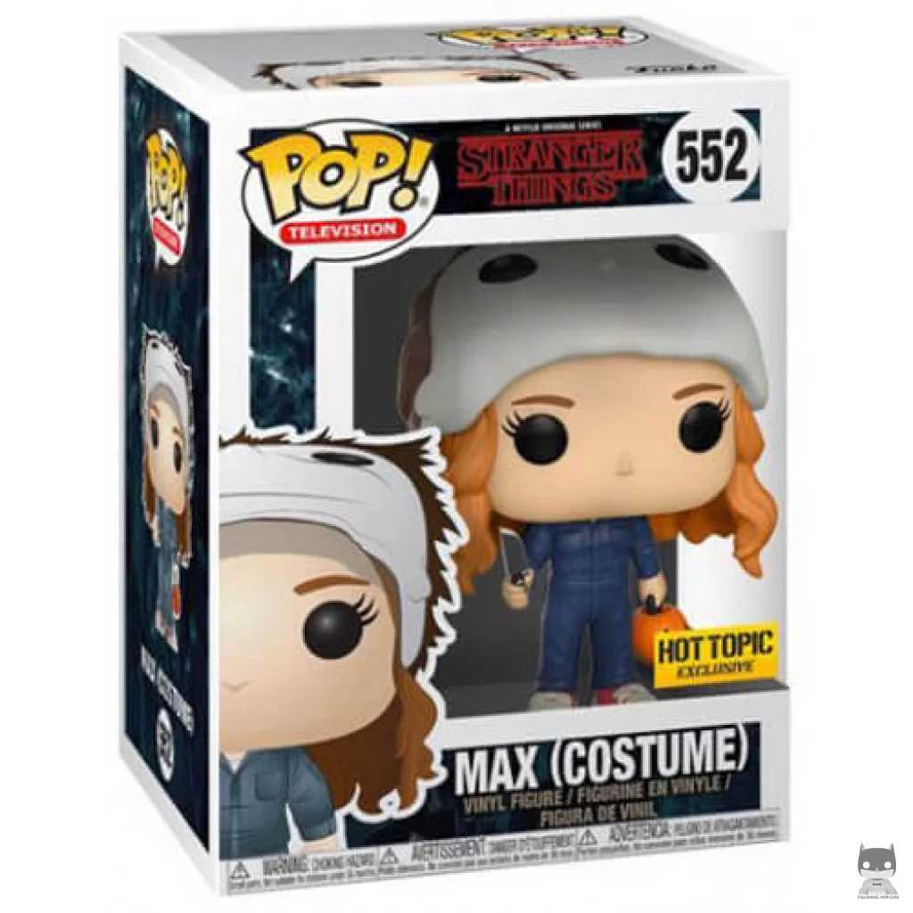 Figurine Funko POP Max avec son costume d'Halloween avec boîte