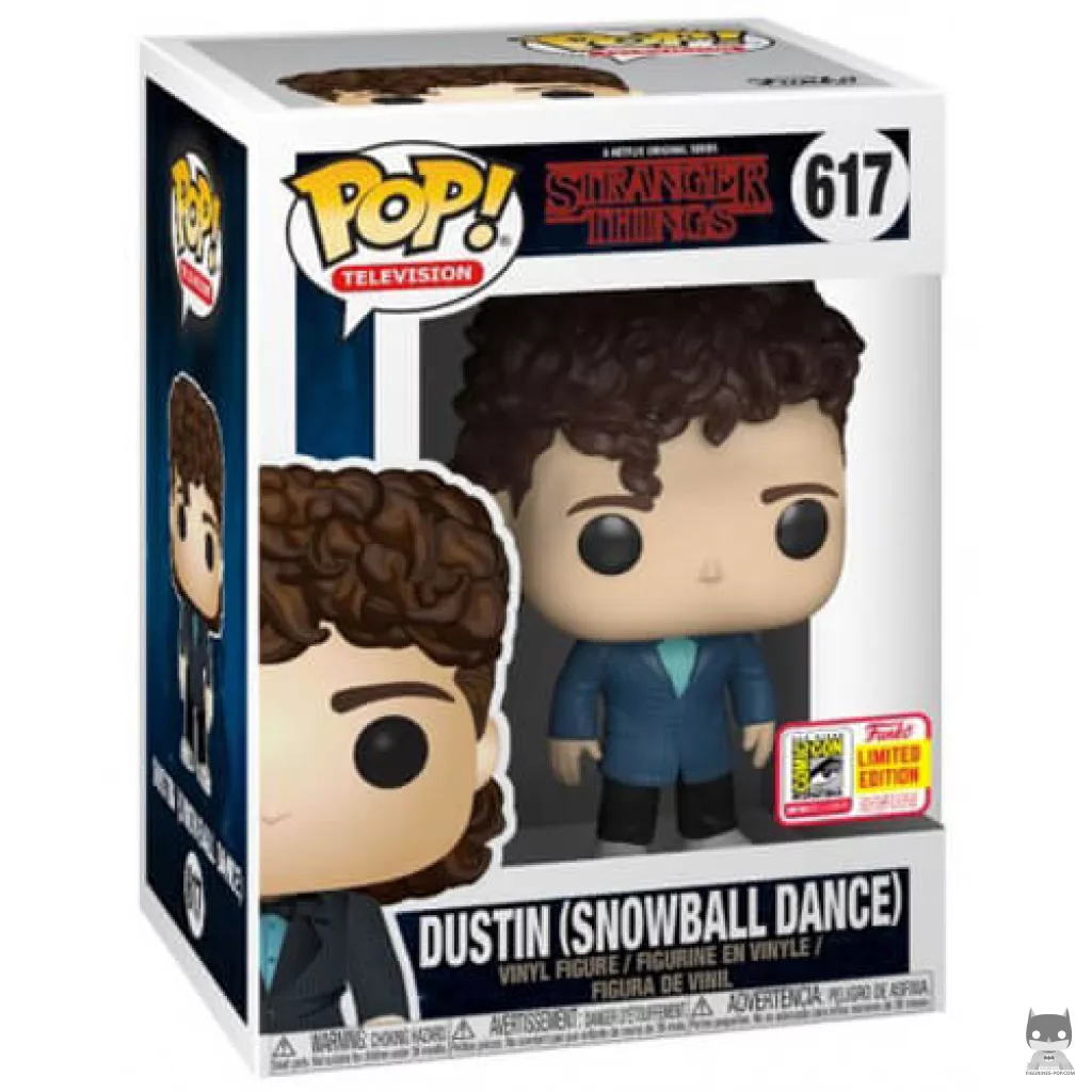 Figurine Funko POP Dustin au bal de fin d'année avec boîte