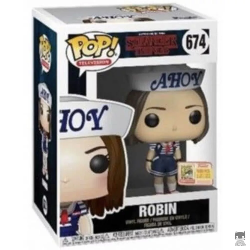 Figurine Funko POP Robin en marin avec boîte