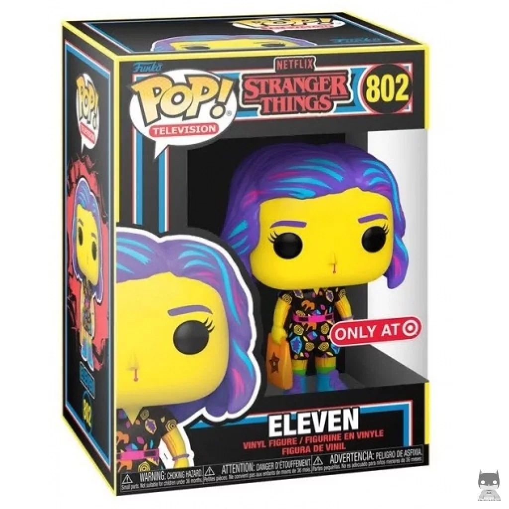 Figurine Funko POP Onze en tenue de shopping (Blacklight) avec boîte