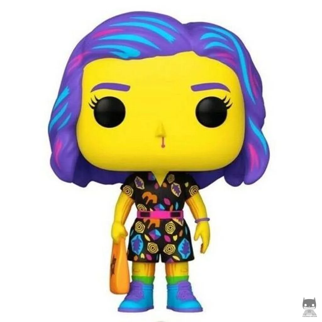 Figurine Funko POP Onze en tenue de shopping (Blacklight) (Stranger Things)