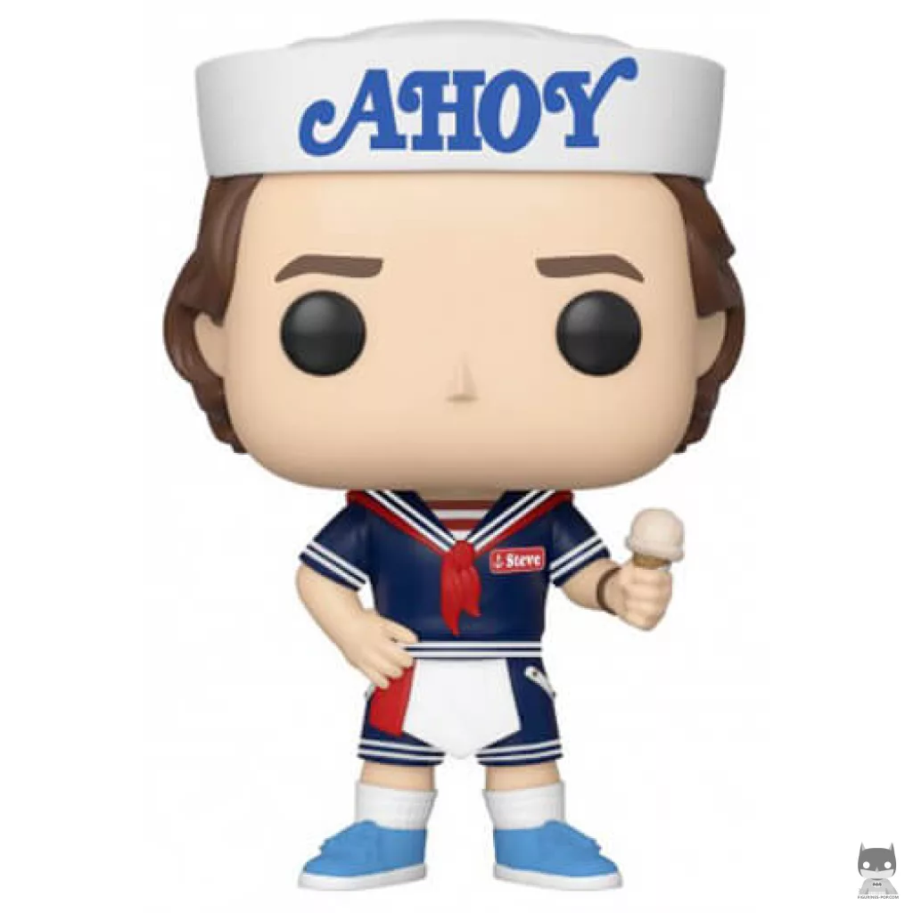 Figurine Funko POP Steve Ahoy avec une glace (Stranger Things)