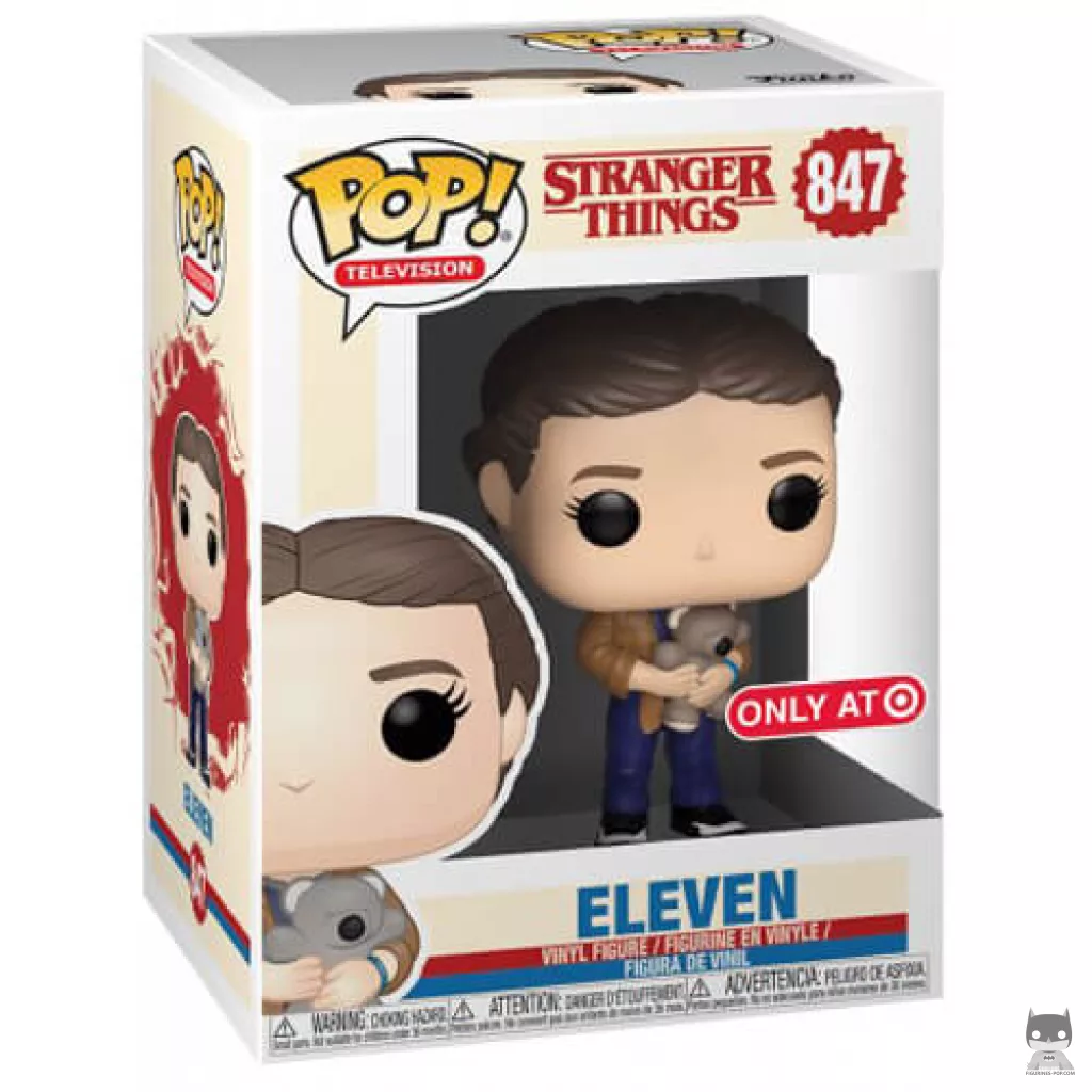 Figurine Funko POP Onze avec l'ours en peluche avec boîte