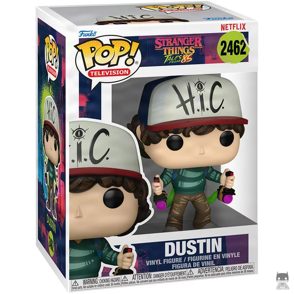 Figurine Funko POP Dustin avec boîte