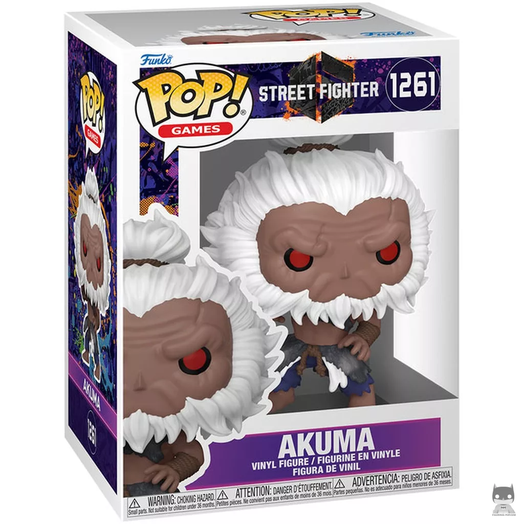 Figurine Funko POP Akuma avec boîte