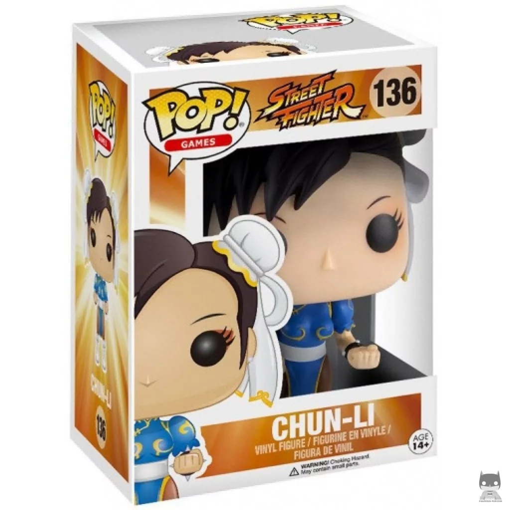 Figurine Funko POP Chun-Li avec boîte