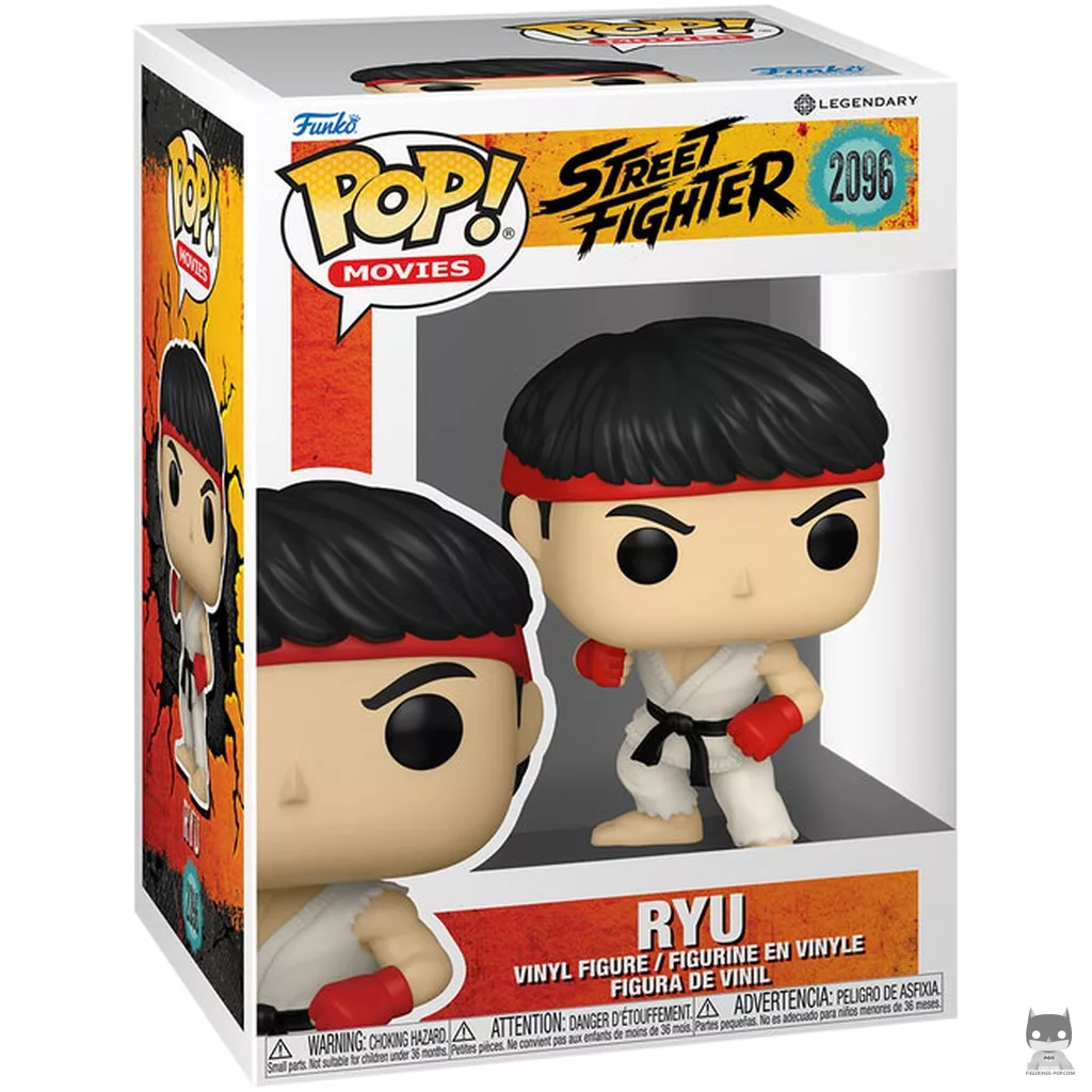 Figurine Funko POP Ryu avec boîte