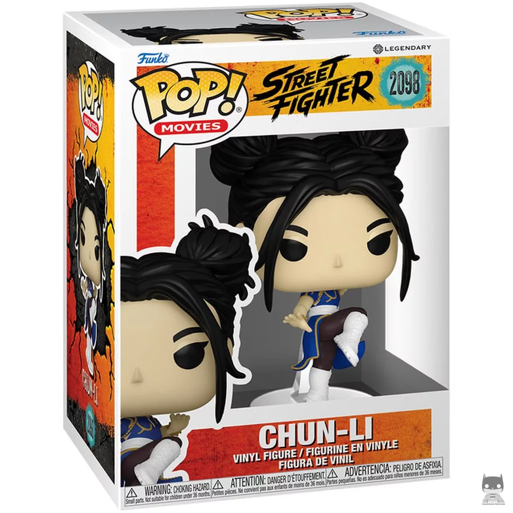 Figurine Funko POP Chun-Li avec boîte