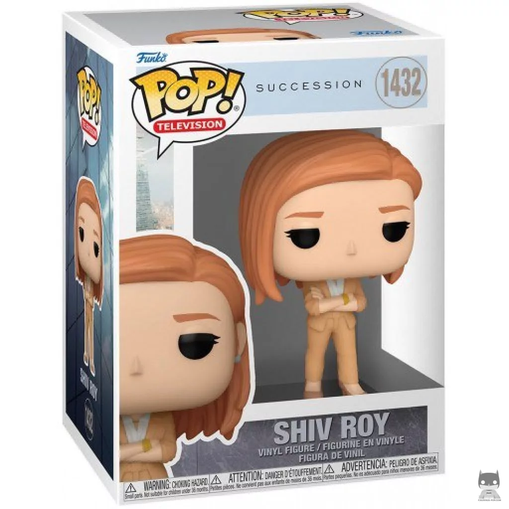 Figurine Funko POP Shiv Roy avec boîte