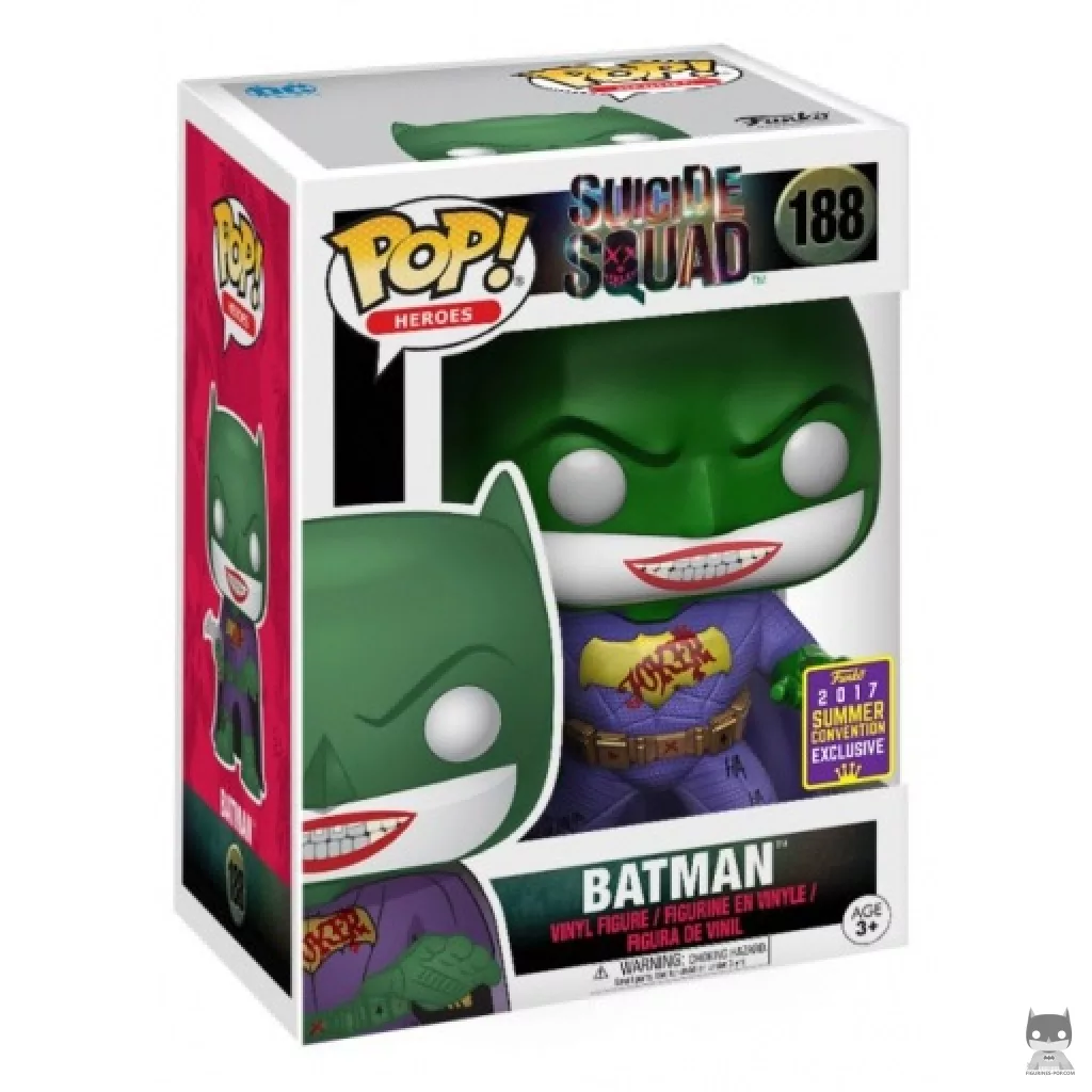 Figurine Funko POP Batman en Joker avec boîte